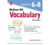 Gary Muschla McGraw Hill Vocabulary Grades 6-8, Third Edition (Tascabile)