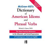 Richard Spears McGraw-Hill's Dictionary of American Idoms and Phrasa (Tascabile)