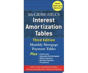 [ McGraw-Hill's Interest Amortization Tables: Monthly Mortgage Payment Tables [ MCGRAW-HILL'S INTEREST AMORTIZATION TABLES: MONTHLY MORTGAGE PAYMENT TABLES ] By Estes, Jack C ( Author )Feb-23-2006 Paperback