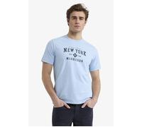 McGregor New York T-shirt Light Blue Taglia: S | T-shirt stampate Outlet | Uomo | Blu