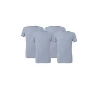 McGregor Premium - Stretch T-shirt - 4-pack Grey Taglia: 3XL | Magliette basic Outlet | Uomo | Grigio