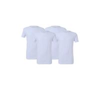McGregor Premium - Stretch T-shirt - 4-pack White Taglia: M | Magliette basic Outlet | Uomo | Bianco