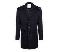 McGregor Solid Wool Over Coat Navy Taglia: L | Cappotti monopetto Outlet | Uomo | Blu