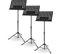 McGrey 11940 Leggio da Orchestra con pianale forato e ferma-spartiti SET 3 pezzi