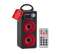 McGrey BS-20 Beachside Altoparlante Bluetooth Rosso, 1020 mAh BL-5C