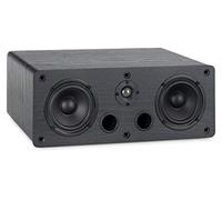 McGrey CS-440 BK Diffusore da Scaffale - Cassa Satellitare HiFi Multifunzionale per Sistema Surround, Musica e Home Cinema - Diffusore Center Full-Range a 2 Vie con Potenza 40W RMS - Nero