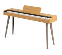 McGrey DP-17 AL Piano 88 tasti pesati, meccanica a martello, 128 suoni, 600 ritmi, design slimline, funzioni Layer/Dual, 3 pedali, frassino chiaro.