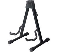 McGrey GS-UNI Supporto Universale Combinato Per Chitarre (Supporto Universale, Pieghevole, Base 32 x 29cm, Superficie Imbottita, Piedini In Gomma) Nero
