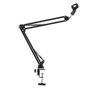 McGrey MA-20 Braccio Microfono con Supporto e Morsetto da Tavolo, 6 kg | Lunghezza braccio completamente esteso: 78 cm, Lunghezza braccio: 2 x 39 cm, Apertura massima morsetto: 46 mm, Peso: circa 0