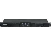McGrey PA-4502 Amplificatore 1U 2 x 450 Watt - Tecnologia Classe D - Amplificatore a 2 canali con XLR, Speakon, circuito di protezione - Rack 19" & leggero 2,8 kg - Per bande & DJ, eventi e