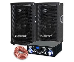 McGrey PA set completo PowerDJ-1000 600W