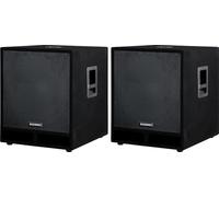 McGrey PAS-118 18" Coppia Subwoofer Basso PA passivo 1800 Watt
