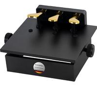 McGrey Prolunga pedale per pianoforte, coda e digitale - rialzo regolabile liscio per bambini e persone di piccola statura, struttura solida in legno, nero opaco