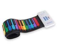 McGrey RA-49 Pianola A Rotelle Per Bambini - Arrotolabile Per Un Trasporto Facile - Perfetta Per Vacanze, Feste Di Compleanno E Camerette - Adatta A Bambini E Adulti - Batteria Integrata