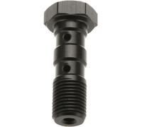 MCH951S DOUBLE BANJO BOLT M10X1.25 ALUMINIUM BLACK HONDA CX 650 C CUSTOM 1983