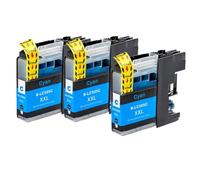 MCHkR Cartuccia d'inchiostro LC505 LC509 505 LC509XXL 505XXL compatibile con DCP-J100 DCP-J105 MFC-J200(3PCS CYAN)