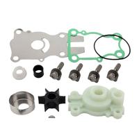 MCHkR Kit di Riparazione Pompa Acqua con alloggiamento Compatibile con 4 Tempi 30 40 3 Cyl F30 F40A 2015 2021 18-3490 Misura Universale