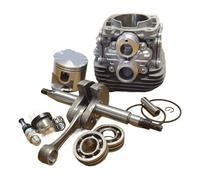 MCHkR Kit di Riparazione TS420 con Set di Albero Motore e Cilindro Compatibile con Parti di Ricambio per Sega da Taglio TS410 e TS420(No Oil Seal GASKETS)