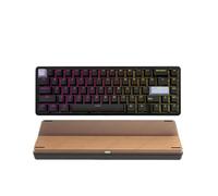 MCHkR Rain65 Switch Magnetico Meccanico cablato RGB HotSwap 67 Tastiera Non da Gioco Compatibile(Black Magnetic)