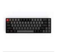 MCHkR RAVEN68 68Keys Interruttore magnetico da gioco cablato tastiera calda swap meccanica tastiera tastiera RGB trigger rapido per giocatori FPS(Gray RGB)