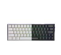 MCHkR Switch magnetico 63 tastiera da gioco RGB HOT-SWAP cablata tastiera meccanica personalizzabile per i giocatori(Nd63 black)