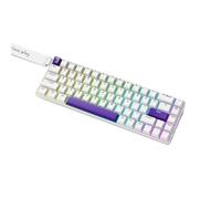 MCHkR Tastiera meccanica cablata G67 RGB con interruttori magnetici Tasto di gioco personalizzato a magnetico TASTANTE DI GIOCO personalizzato 8K Compatibile con vari dispositivi(Supreme Purple Star)