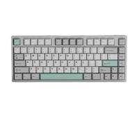MCHkR Tastiera meccanica wireless Bridge75 Tastiera da gioco personalizzabile in alluminio RGB 3 modalità 2.4G(Anode silver)