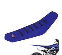 MCHMFG Coprisedile universale per motocicletta, antiscivolo, in gomma, a righe, morbido, per CRF, WR, Wrf, RMZ, YZF, SXF, EXC, XC SX, CR KLX, Dirt Pit Bike Motocross Off Road (blu)