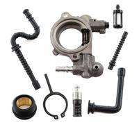 MCHNIC Kit ingranaggi a vite senza fine pompa olio per motosega STIHL MS260 MS260C MS240 024 AV Series Sostituire 1121 007 1043, W/Gas Fuel Line Hope Pipe