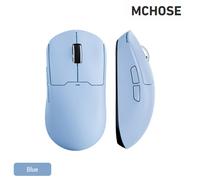 MCHOSE A5 Kabellose Gaming-Maus Blau 2,4 GHz/BT/Kabelgebunden Leicht & Verstellbar
