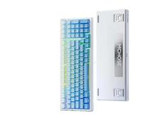 MCHOSE G98PRO Tastiera meccanica wireless tri-mode personalizzabile con struttura della guarnizione hot swap 99 per accessori per PC da gioco(G98Pro Cloud Blue)