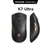MCHOSE K7 Mouse da gioco ultra wireless PAW3950 Doppia frequenza di traina 8K Dock di ricarica wireless magnetico leggero Esports Office