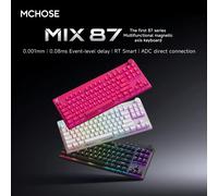 Mchose Mix87 Tastiera magnetica Swtich Tastiera da gioco cablata 8K + 256K Esport 0,08 ms Accessori per giocatori personalizzati per e-sport a bassa latenza