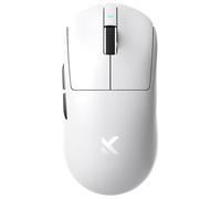 MCHOSE Mouse da gioco ultra wireless A7, design simmetrico, 59 grammi, sensore 42K DPI, durata della batteria 130 ore, connessione Tri-Mode, microinterruttori ottici (L7 Ultra - 42K DPI, bianco)
