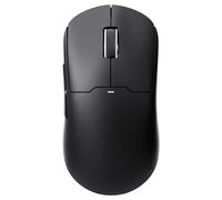 MCHOSE Mouse da gioco wireless A5 ProMax, design simmetrico, 59 grammi, frequenza di polling 1K, sensore ottico PAW3395 26K DPI, durata della batteria 130 ore, connettività Tri-Mode - Nero