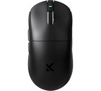 MCHOSE Mouse da gioco wireless A7 Pro, design simmetrico, 59 grammi, sensore 26K DPI, durata della batteria 130 ore, connessione Tri-Mode, microinterruttori ottici (L7 Pro - 26K DPI, nero)
