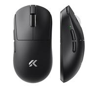 MCHOSE Mouse da gioco wireless A7V2 Pro, ultra leggero, sensore 26000 DPI, frequenza di campionamento 8K Hz, 650 IPS, mouse da gioco con BT 5.0, 2,4 GHz e cavo, oltre 200 ore di durata della batteria