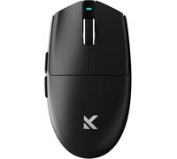 MCHOSE Mouse da gioco wireless G3, simmetrico, PAW3311, DPI 12K, connessione tri-mode, polling wireless/cablato 1K, peso 64 g, durata della batteria 170 ore (G3, nero)