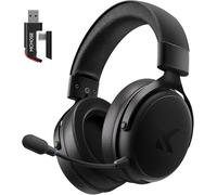 MCHOSE V9 - Cuffie da gioco senza fili, suono surround 7.1, driver da 53 mm, microfono AI con cancellazione del rumore, batteria 250 ore, bassa latenza 15 ms, modalità tri, compatibile con PC/PS5