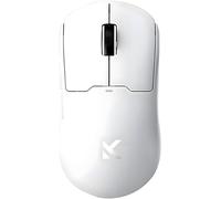 MCHOUSE A5 V2 Ultra Wireless Esports Gaming Mouse, Wired 8K/Wireless 4K Polling, 26.000 DPI, sensore ottico PAW3395, leggero 54 g, 5 pulsanti programmabili, batteria da 130 ore, per PC e Mac, bianco