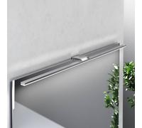 MCJ Luce per specchio a LED Triga IP44, cromo, 80cm, 4.000K MCJ