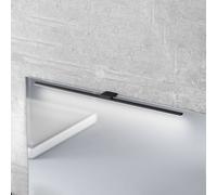 MCJ Luce per specchio a LED Triga IP44 nero 80cm, 3.000K MCJ