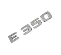 MCK Auto - E350 Argento Lucido Posteriore Boot Logo Posteriore Emblema Tuning Modifica HB8R1