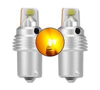 MCK Auto - PY21W BAU15s 581 LED Canbus Indicatori Ambra Arancione Molto Luminoso e Senza Errori Compatibile con A1 A3 8P1 F10 F20 F30 - MCLN4 - 2 Lampadine - Trasforma la tua corsa