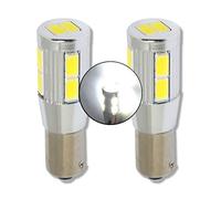 MCK Auto - Sostituzione per H6W Bax9S LED CanBus Set di lampadine bianche molto chiare e senza errori compatibili con F30 F31 A3