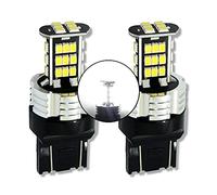 MCK Auto - Sostituzione per T20 7443 W21/5W LED CanBus Set di lampadine bianche molto chiare e senza errori compatibili con A1 F20 F21