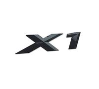 MCK Auto - X1 Noir Brillant Arrière Coffre Logo Dos Badge Emblème Tuning Modification pour E84 F48 U11