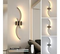 Mckalen 80CM LED Applique da Parete Interno 32W 3600LM Dimmable 3000K-6500K