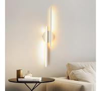 Mckalen LED Applique da Parete Camera da Letto, 24W 2700LM 60CM Lampada da Paret