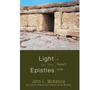 Mckenzie, John L. Light On The Epistles Book NUOVO